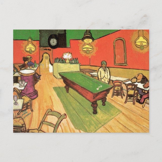 Vincent Van Gogh - The Night Cafe In Arles Postcard (Front)