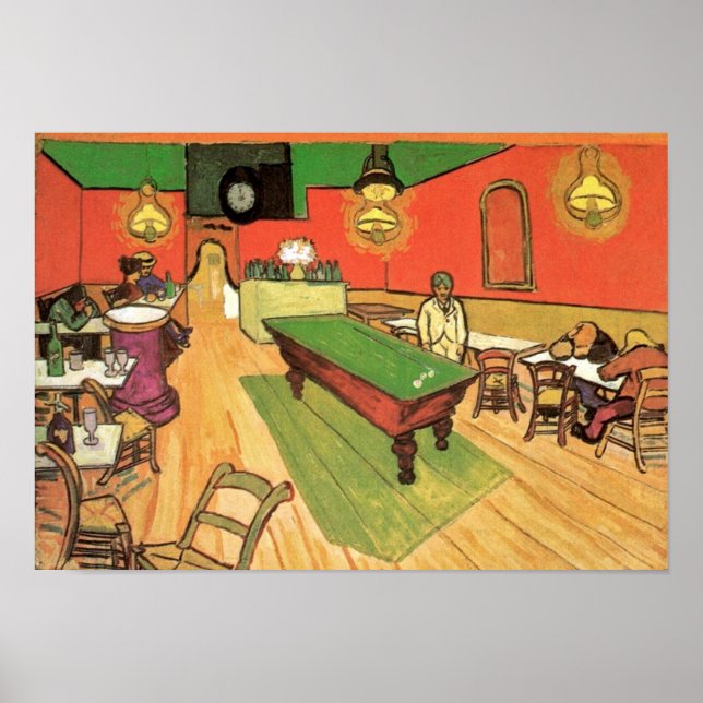 Vincent Van Gogh - The Night Cafe In Arles Poster (Front)
