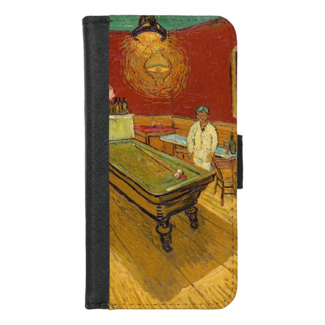 Vincent van Gogh - The Night Cafe iPhone Wallet Case (Front)