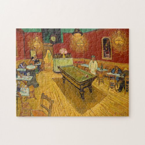 Vincent van Gogh _ The Night Cafe Jigsaw Puzzle