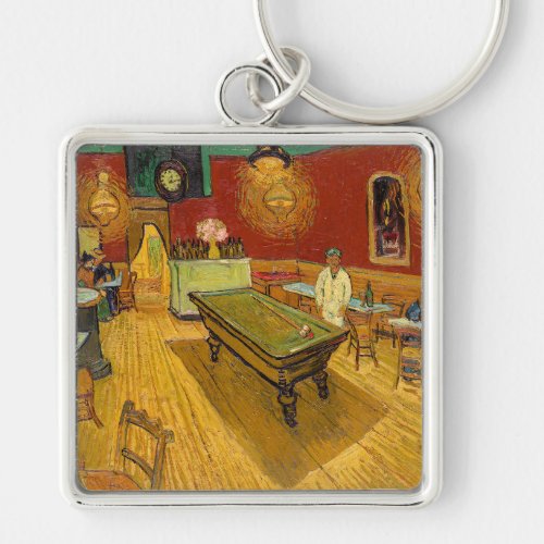 Vincent van Gogh _ The Night Cafe Keychain