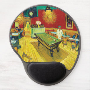 Vincent Van Gogh The Night Cafe (Le café de nuit) Gel Mouse Pad