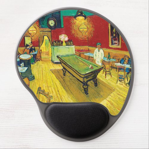 Vincent Van Gogh The Night Cafe Le caf de nuit Gel Mouse Pad