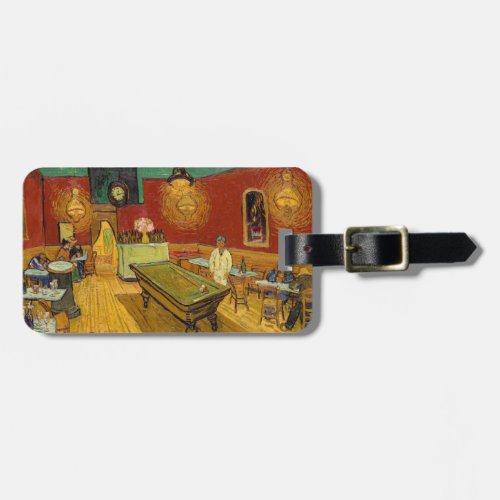 Vincent van Gogh _ The Night Cafe Luggage Tag