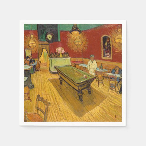 Vincent van Gogh _ The Night Cafe Napkins