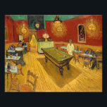 Vincent van Gogh - The Night Cafe Photo Print<br><div class="desc">The Night Cafe - Vincent van Gogh,  1888</div>