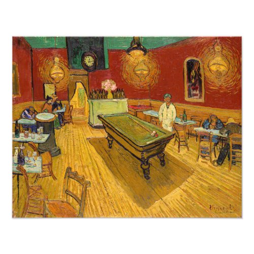 Vincent van Gogh _ The Night Cafe Photo Print