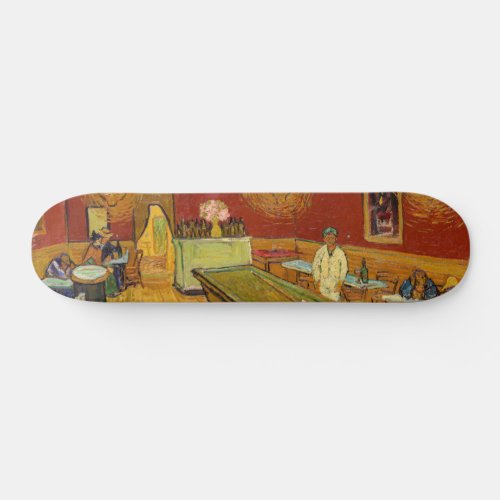 Vincent van Gogh _ The Night Cafe Skateboard
