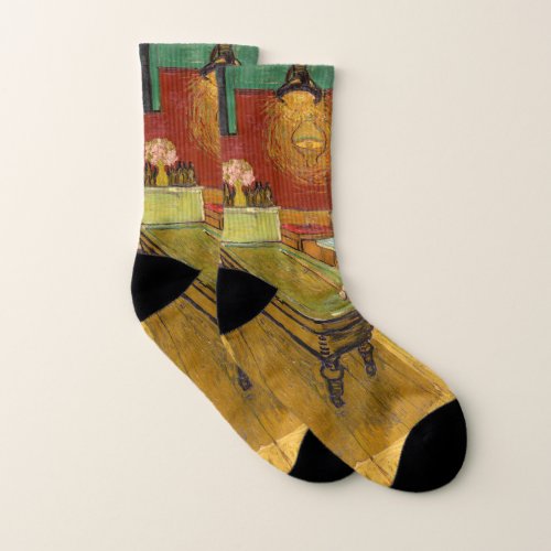 Vincent van Gogh _ The Night Cafe Socks