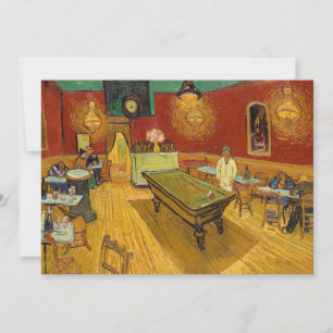 Vincent van Gogh - The Night Cafe Thank You Card
