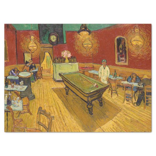 Vincent van Gogh _ The Night Cafe Tissue Paper