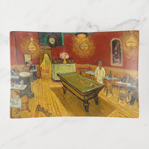 Vincent van Gogh _ The Night Cafe Trinket Tray