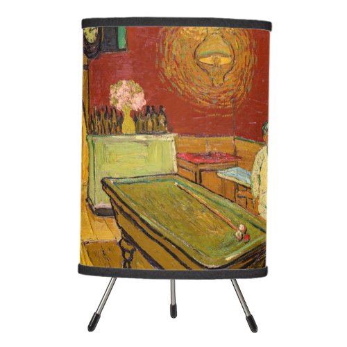 Vincent van Gogh _ The Night Cafe Tripod Lamp