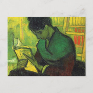 Vincent Van Gogh The Novel Reader 1888 Postcard