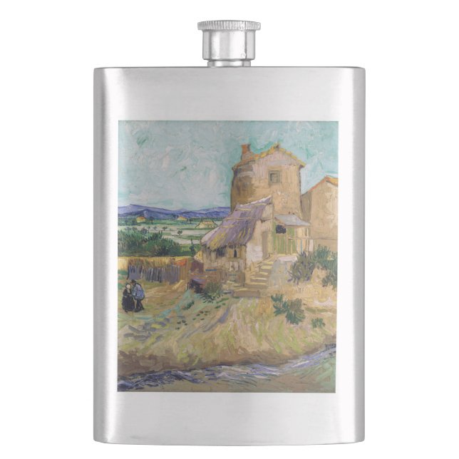 Vincent van Gogh - The Old Mill Flask (Front)