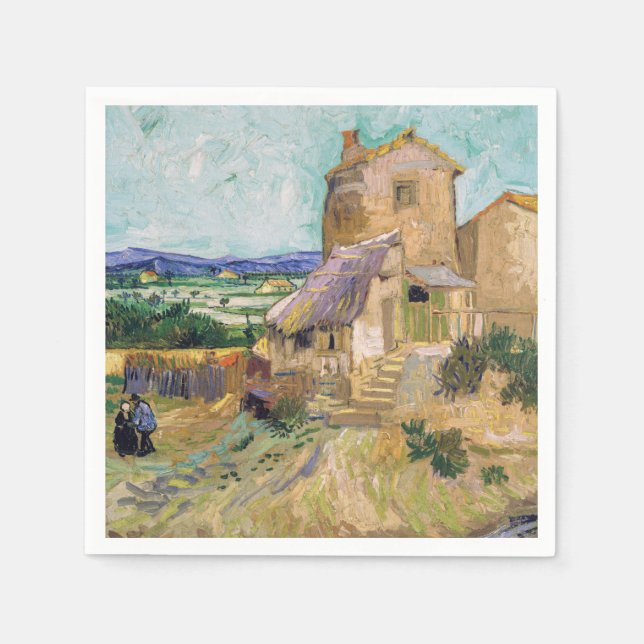 Vincent van Gogh - The Old Mill Napkins (Front)