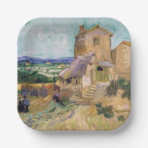 Vincent van Gogh _ The Old Mill Paper Plates