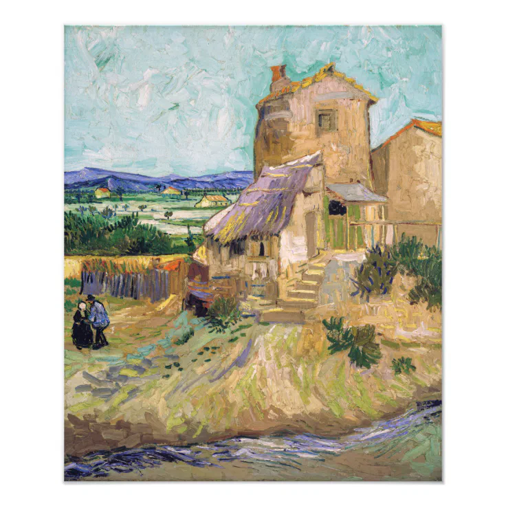 Vincent van Gogh - The Old Mill Photo Print