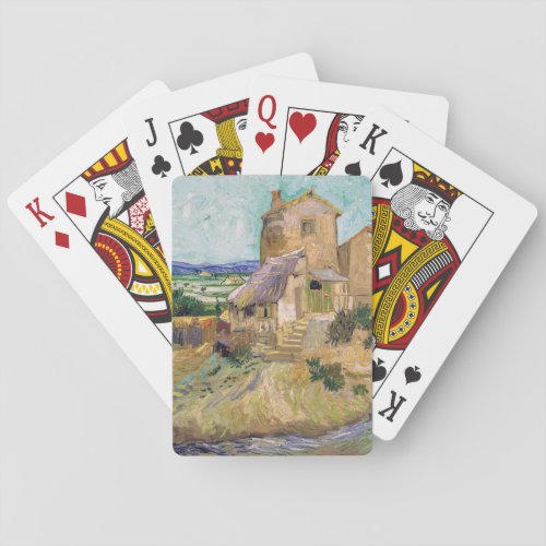 Vincent van Gogh _ The Old Mill Playing Cards