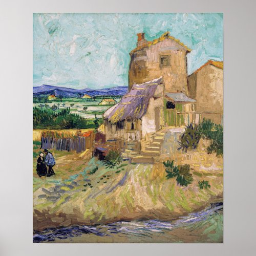 Vincent van Gogh _ The Old Mill Poster