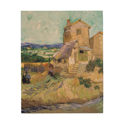 Vincent van Gogh _ The Old Mill Wood Wall Art