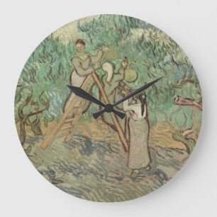 Vincent Van Gogh   The Olive Orchard Large Clock
