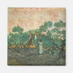 Vincent van Gogh The Olive Pickers, Saint-Remy Magnet