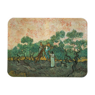 Vincent van Gogh The Olive Pickers, Saint-Remy Magnet
