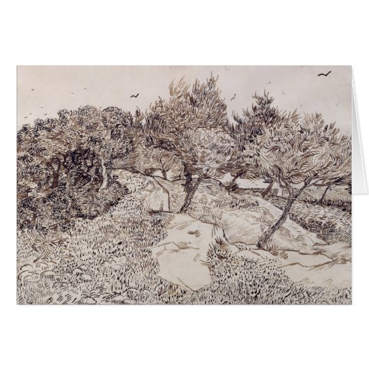Vincent van Gogh | The Olive Trees Cards (Front Horizontal)