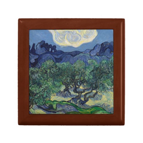 Vincent van Gogh _ The Olive Trees Jewelry Box