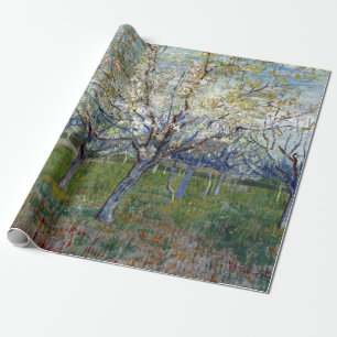 Vincent van Gogh The Pink Orchard Wrapping Paper