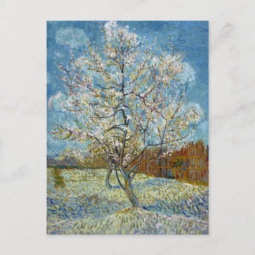 Vincent van Gogh The Pink Peach Tree Postcard