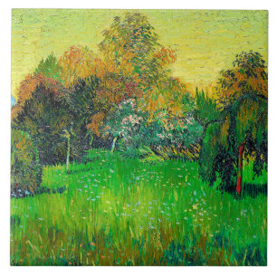 Vincent van Gogh, The Poet's Garden, Ceramic Tile