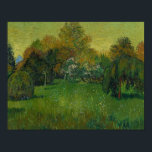 Vincent van Gogh - The Poet's Garden Poster<br><div class="desc">The Poet's Garden by Vincent van Gogh,  1888. Oil on canvas.</div>