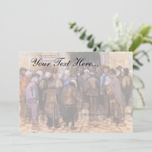 Vincent Van Gogh - The Poor And Money - Fine Art (Standing Front)