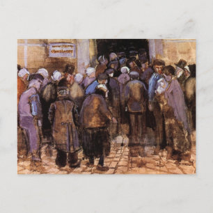 Vincent Van Gogh - The Poor And Money - Fine Art Postcard