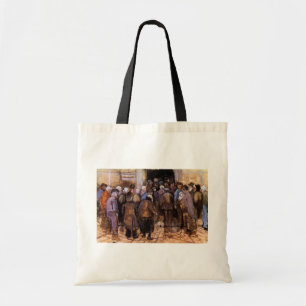 Vincent Van Gogh - The Poor And Money - Fine Art Tote Bag