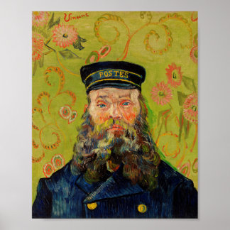 Vincent Van Gogh The Postman art Poster