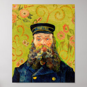 Vincent Van Gogh The Postman Joseph Roulin Poster
