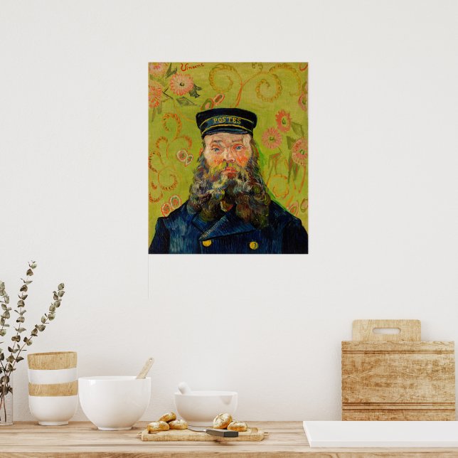 Vincent van Gogh, The Postman Poster (Kitchen)