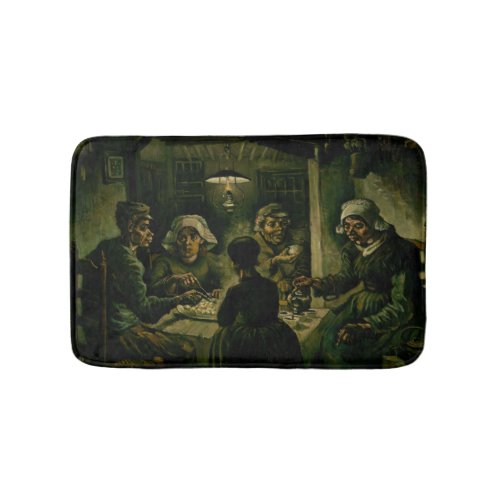 Vincent van Gogh _ The Potato Eaters Bath Mat