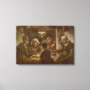 Vincent van Gogh - The Potato Eaters Canvas Print