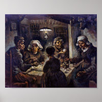 Vincent Van Gogh The Potato Eaters Fine Art