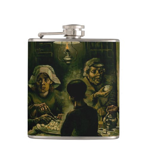 Vincent van Gogh _ The Potato Eaters Flask