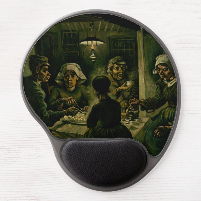 Vincent van Gogh - The Potato Eaters Gel Mouse Pad (Front)