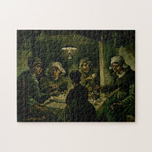 Vincent van Gogh _ The Potato Eaters Jigsaw Puzzle
