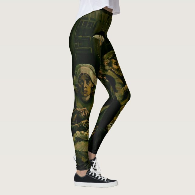 Vincent van Gogh - The Potato Eaters Leggings (Right)