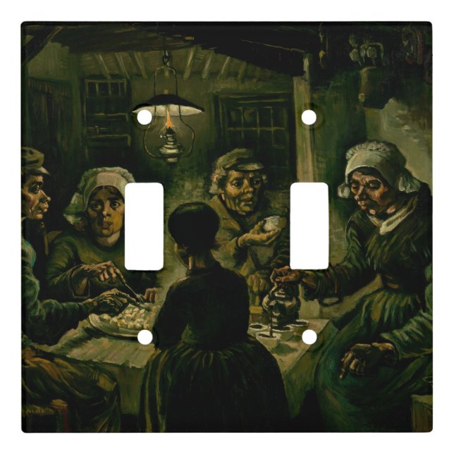 Vincent van Gogh - The Potato Eaters Light Switch Cover (Front)