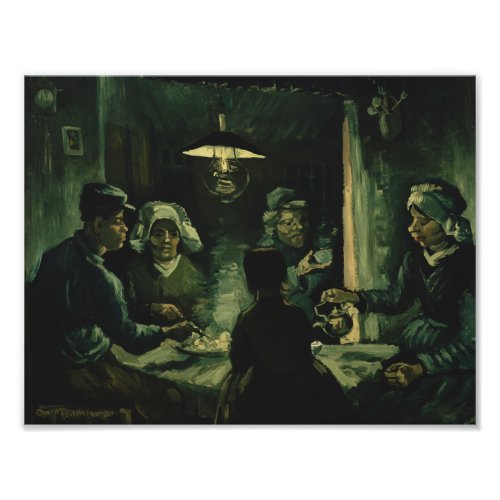 Vincent van Gogh _ The Potato Eaters Photo Print