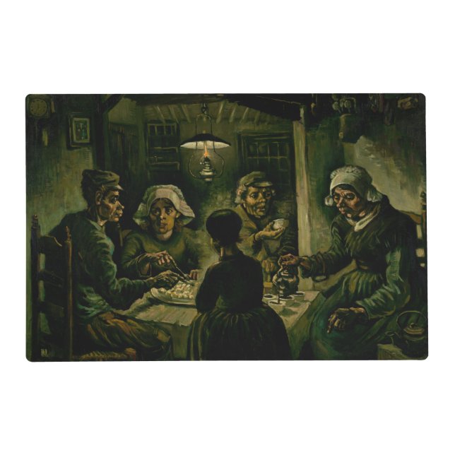 Vincent van Gogh - The Potato Eaters Placemat (Front)